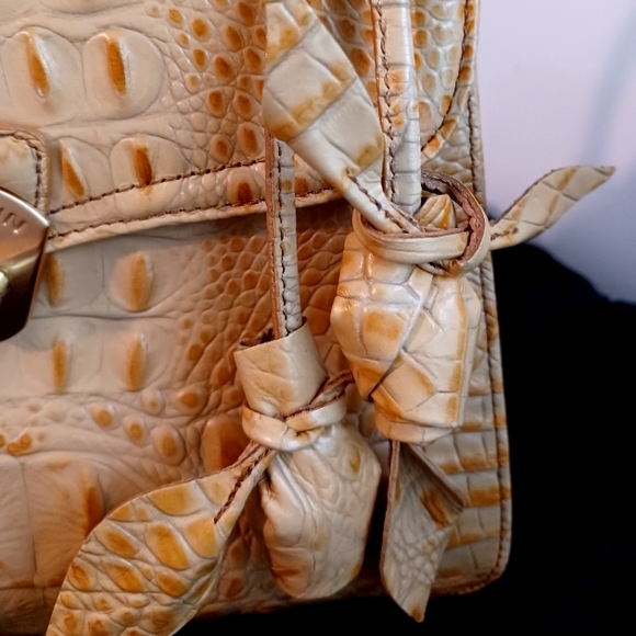 Brahmin VINTAGE VITTORIA ROSE Satchel - Picture 10 of 11